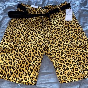 Leopard Print Bermuda Short